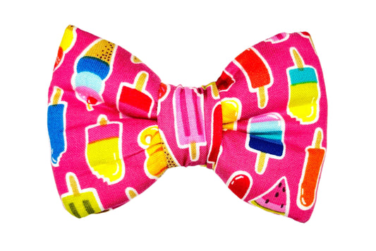 summer theme dog bowtie - Ice Cream by BlossomCo