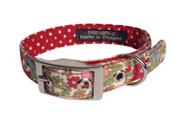 Thumbnail for pretty floral fabric dog collar by BlossomCo