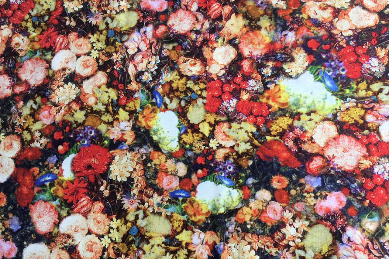 floral fabric for BlossomCo Ginny design