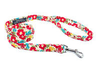 Thumbnail for gorgeous floral dog lead handmade in England