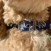 Thumbnail for christmas dog collar in liberty print