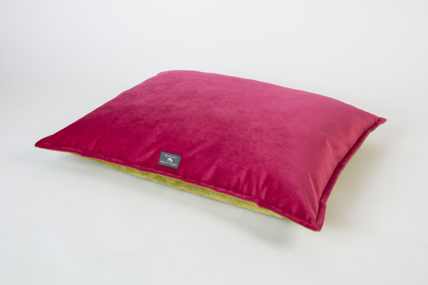 pillow style velvet dog bed