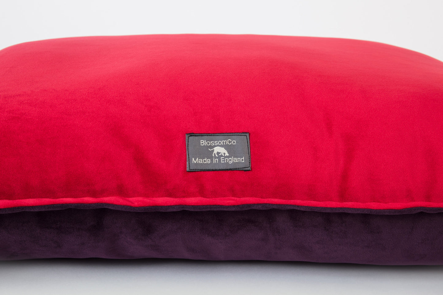 luxury velvet dog bed