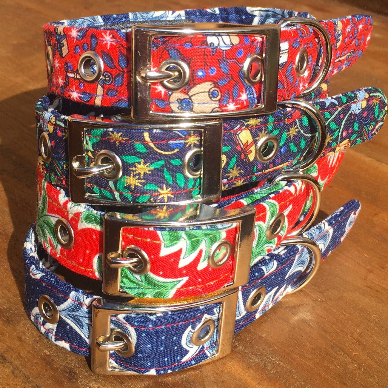 liberty print dog collars from BlossomCo