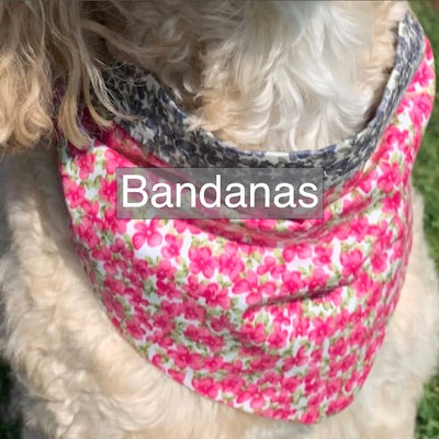 Luxury Bandanas for Dogs Handmade in United Kingdom