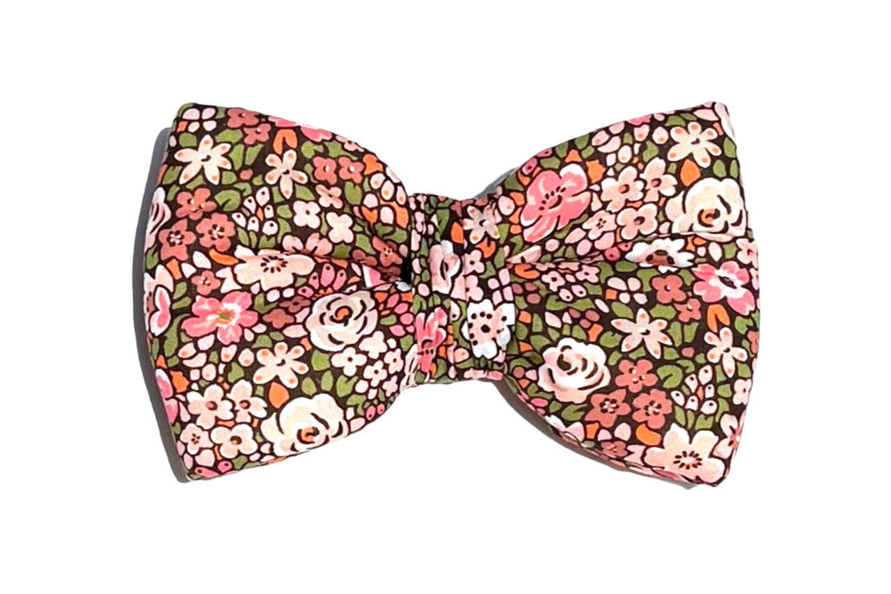 Emma Louise pattern Liberty print dog bowtie