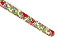 Thumbnail for soft floral fabric dog collar with eyelets - alice design by BlossomCo