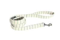 Thumbnail for pale green ticking stripe dog lead - Hartland by BlossomCo