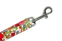 Thumbnail for Floral design fabric dog lead trigger hook - Alice by BlossomCo