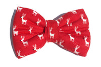 Thumbnail for Christmas Reindeer Design Bowtie for Dogs