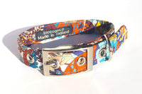 Thumbnail for handmade dog collar in Elodie Bea Liberty Art Fabrics