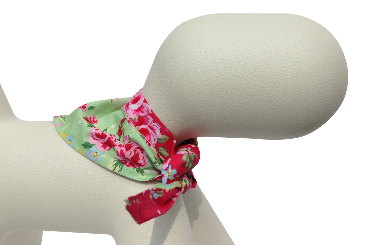 floral rose pattern dog bandana