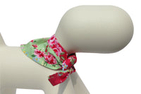 Thumbnail for floral rose pattern dog bandana