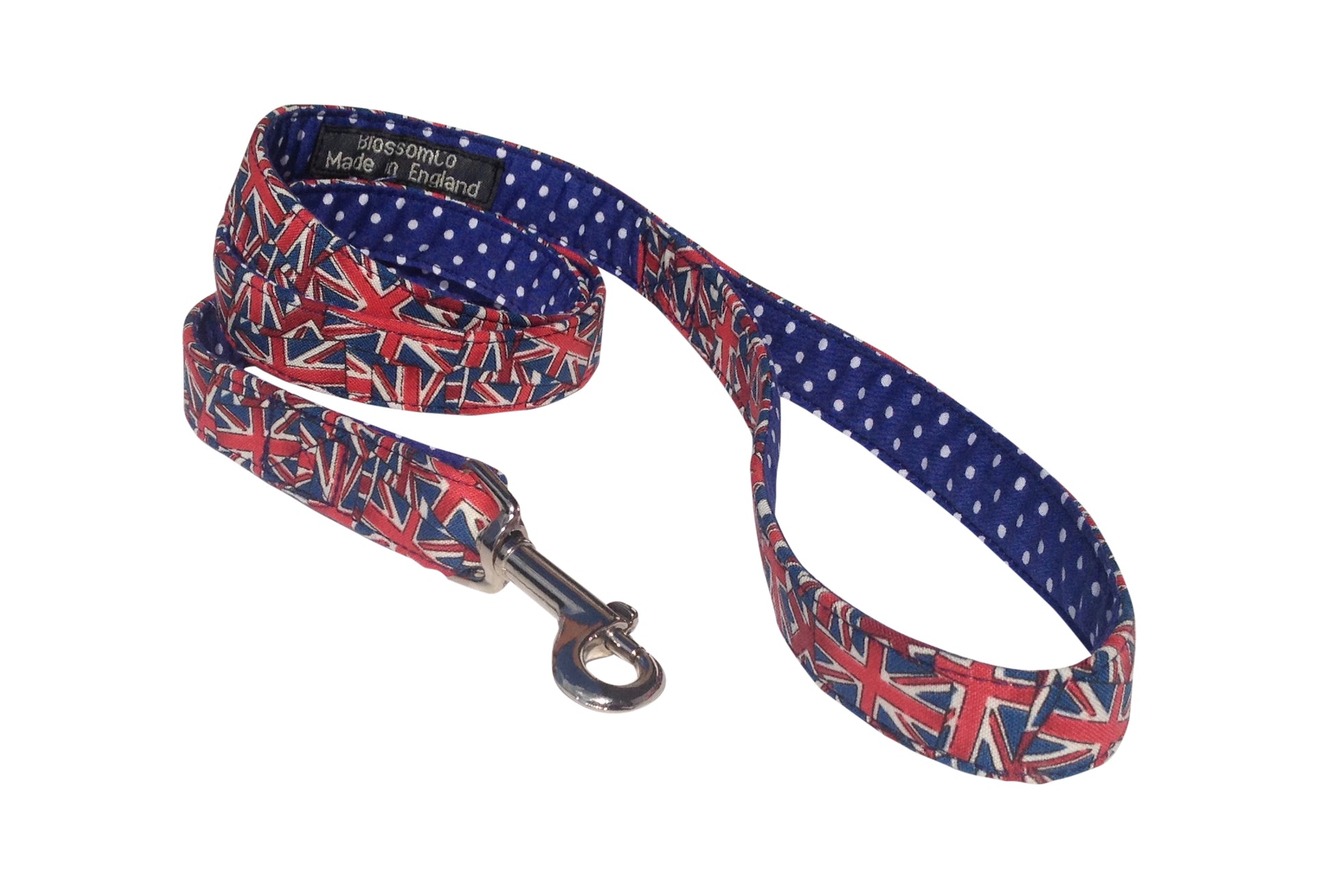 Handmade in Britain Union Jack Dog lead