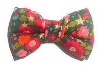 Thumbnail for christmas bowtie for dogs in Liberty print