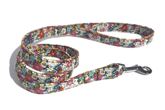 Handmade Liberty Print dog lead in Libby design