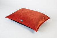 Thumbnail for luxury pillow style velvet dog bed