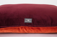 Thumbnail for luxury velvet dog pillow bed