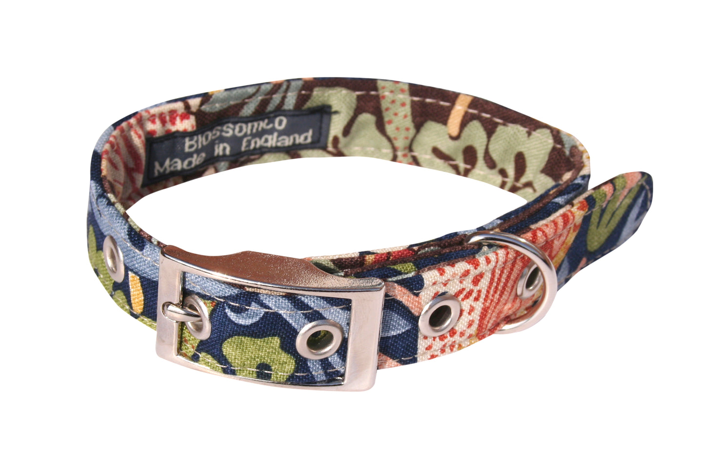 William Morris Strawberry Thief design dog lead